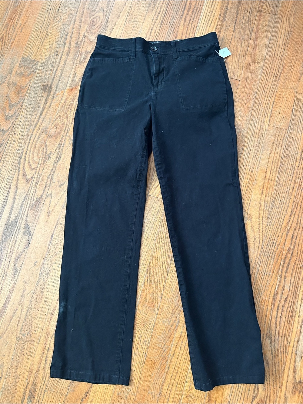 Gloria Vanderbilt Black Straight-Leg Women's Jeans